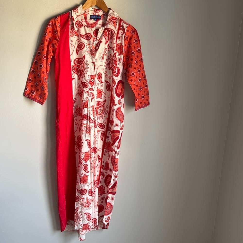 RO’s Garden printed shirt dress